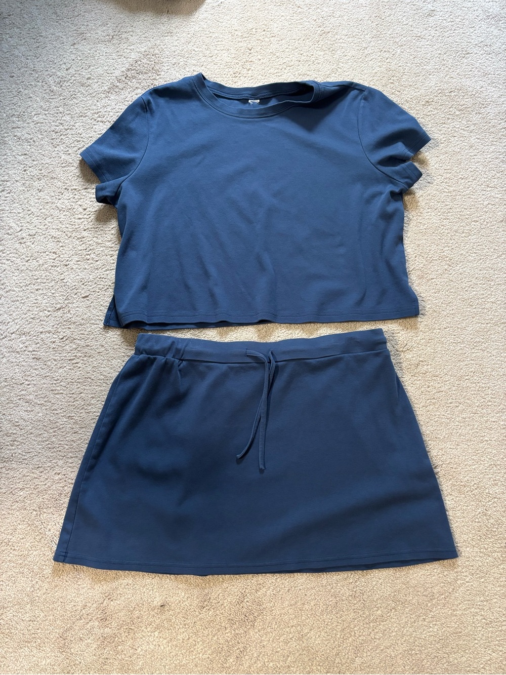 Women’s Navy Casual Two-piece Set